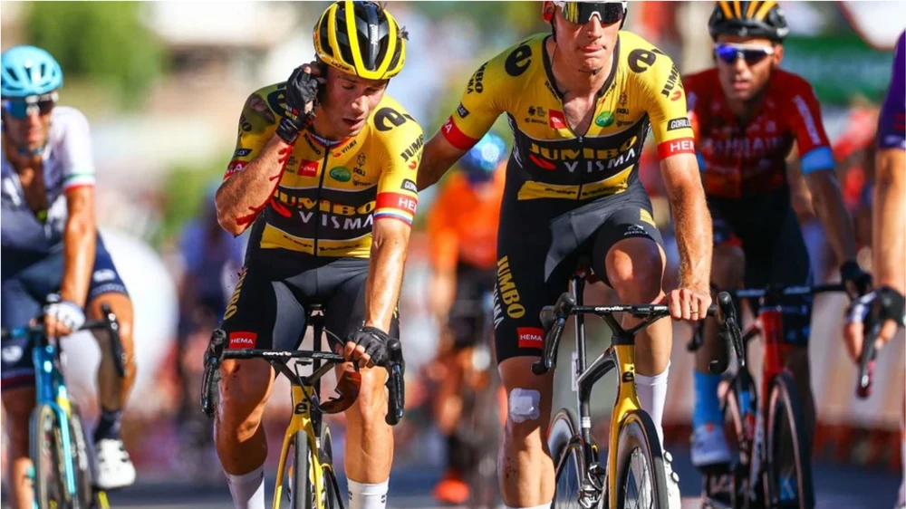 Primoz Roglic liên tục gặp chấn thương ở các cuộc đua lớn năm 2022