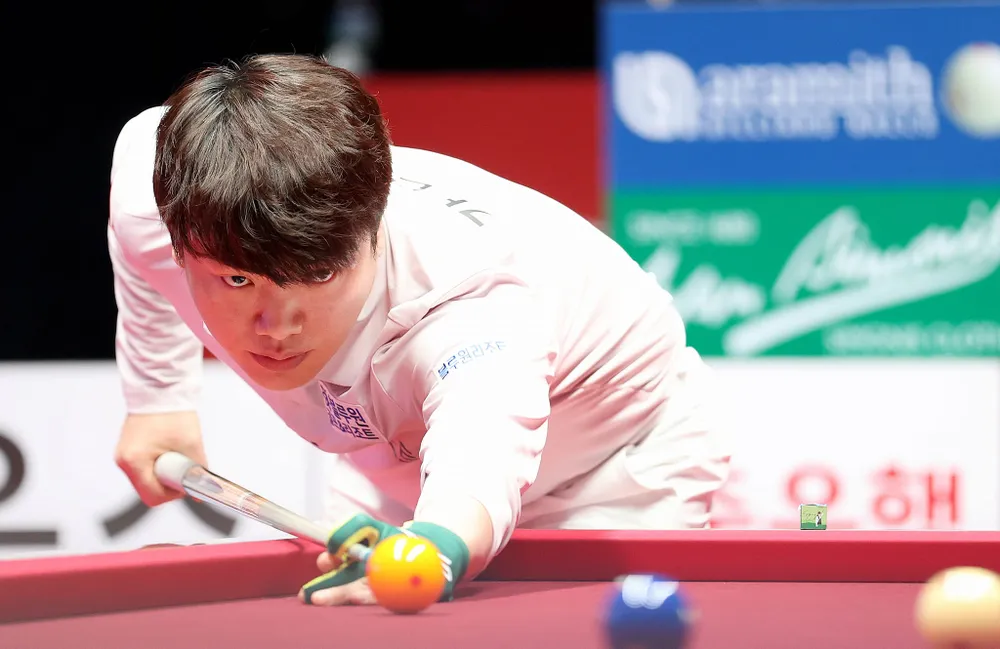 Kang MIn Gu đã có trận đấu quá xuất sắc. Ảnh: Kim Young Hun Kang MIn Gu đã có trận đấu quá xuất sắc. Ảnh: Kim Young Hun