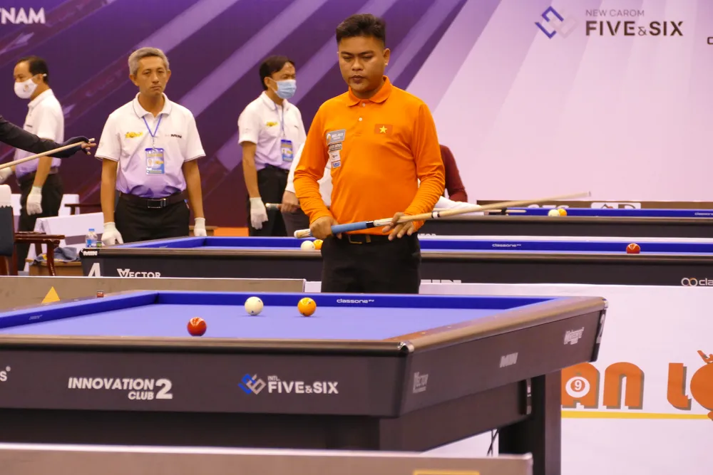 Cơ thủ trẻ Nguyễn Trần Thanh Tự đang thi đấu tốt ở giải Wolrd Grand Prix