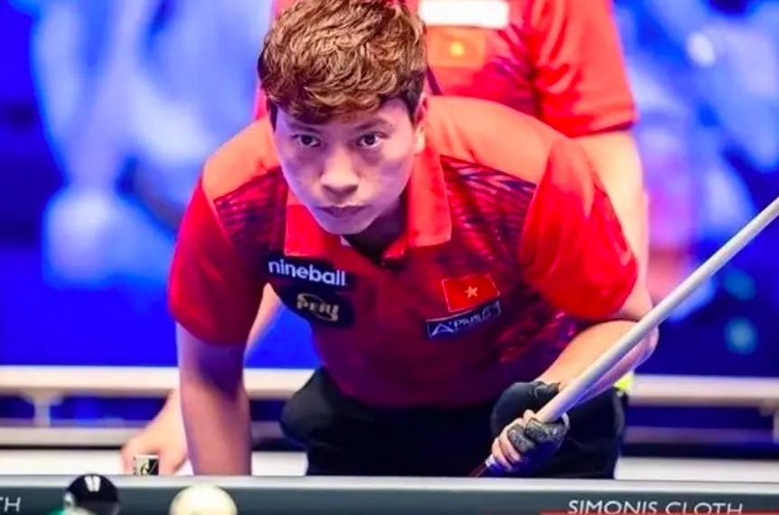 Dương Quốc Hoàng đang là niềm hi vọng của Billiards Pool Việt Nam