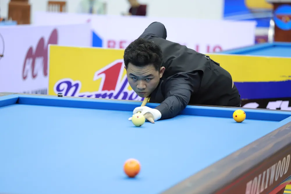 Bao Phương Vinh lọt vào 32 cơ thủ xuất sắc nhất giải Bao Phương Vinh lọt vào 32 cơ thủ xuất sắc nhất giải