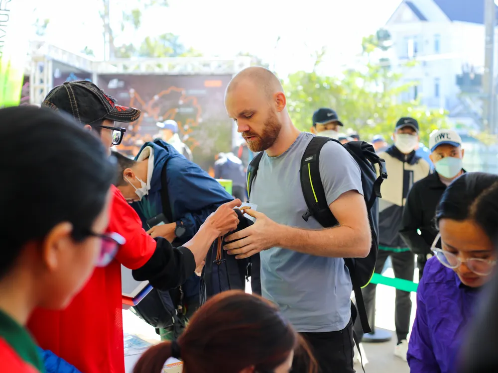 Giải cũng được nhiều VĐV nước ngoài đăng ký tham gia