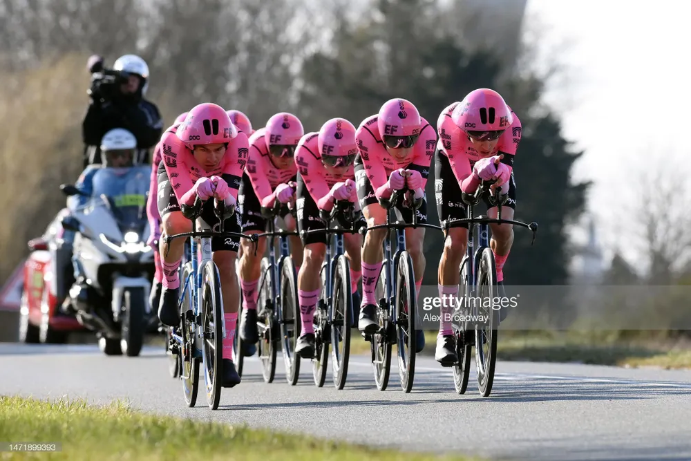 EF Education–EasyPost hợp sức giúp Magnus Cort giành áo vàng tổng sắp