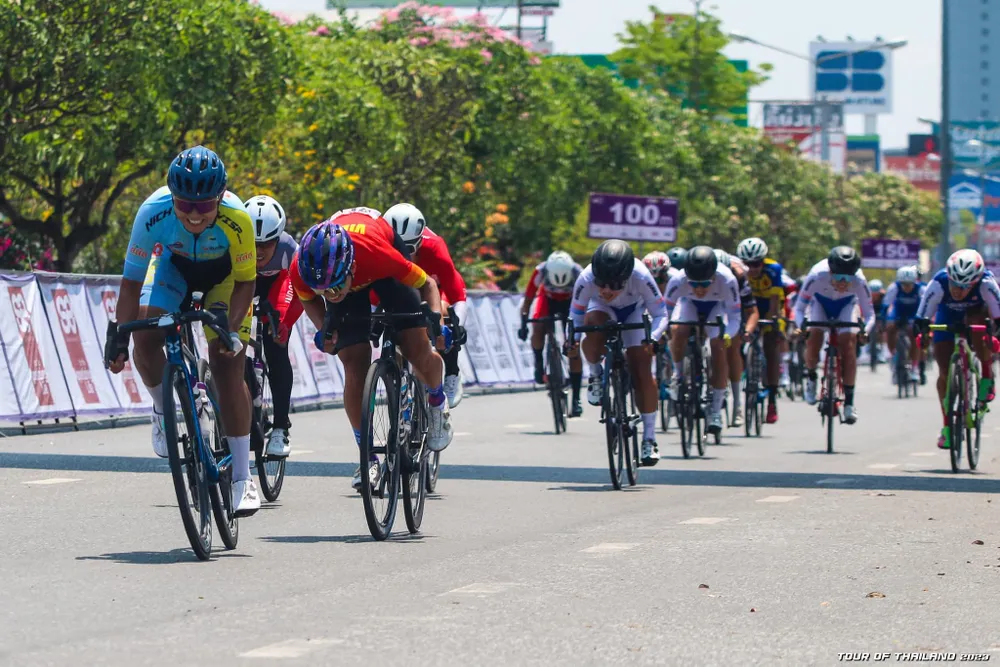 Jutatip và Nguyễn Thị Thật luôn so kè nhau về nước rút