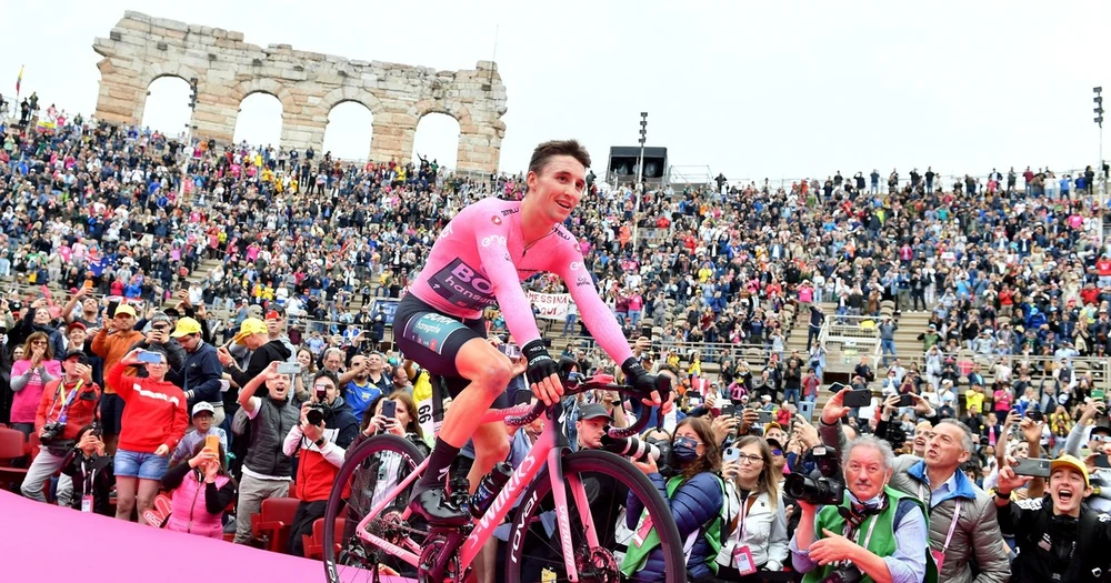 Jai Hindley là đương kim vô địch Giro d’Italia