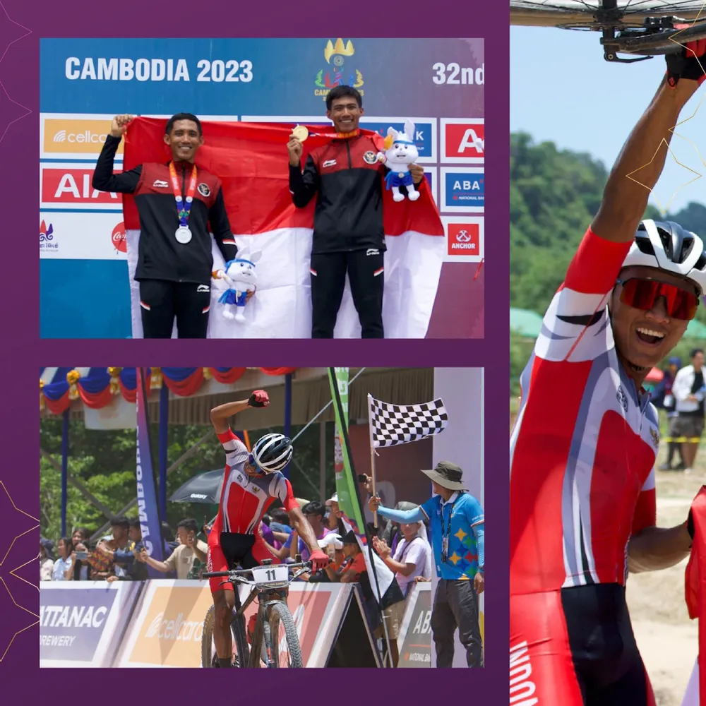 Các tay đua Indonesia đại thắng khi lấy trọn cả 3 chiếc HCV