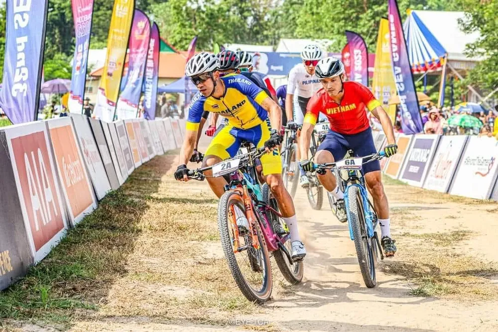 Các tay đua nam Việt Nam đang có khoảng cách tương đối lớn so với khu vực