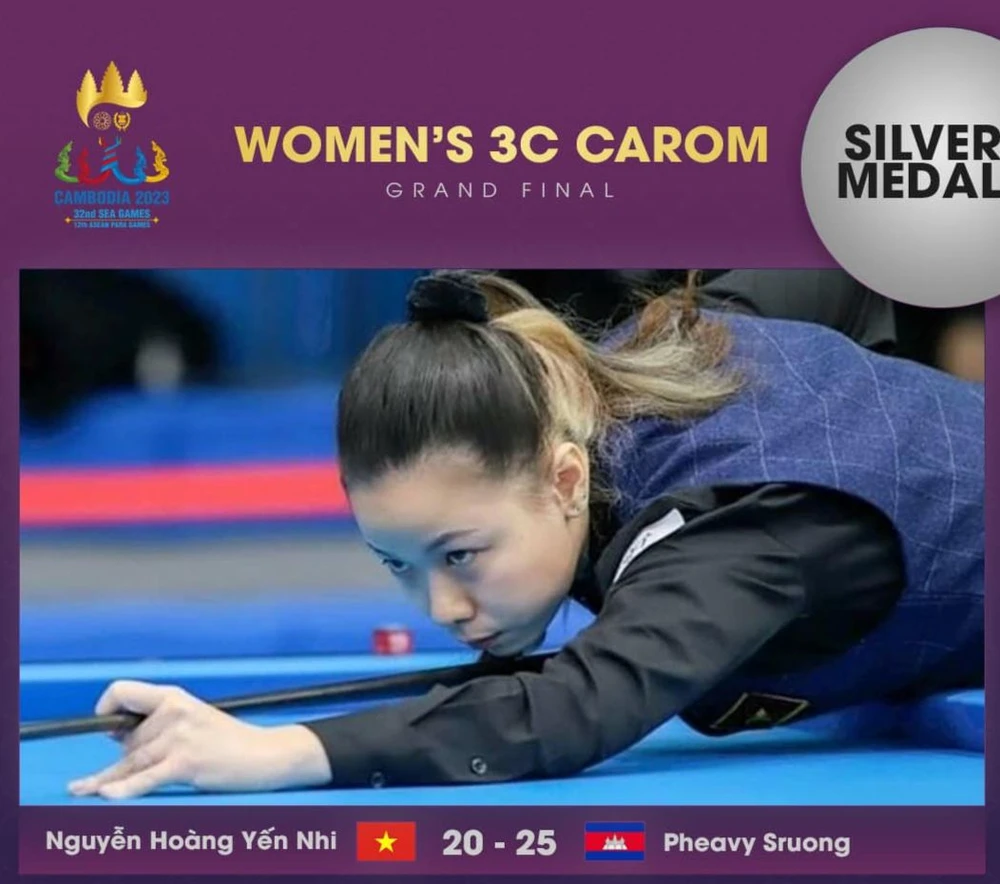 Nguyễn Hoàng Yến Nhi có chiếc HCB SEA Games