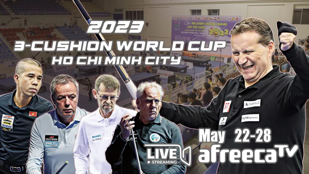 Tất cả các cơ thủ hàng đầu thế giới đều góp mặt ở giải Wolrd Cup TPHCM Tất cả các cơ thủ hàng đầu thế giới đều góp mặt ở giải Wolrd Cup TPHCM