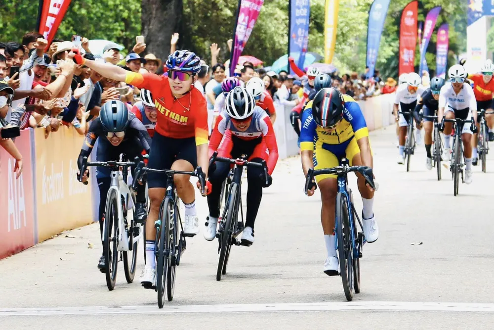 Nguyễn Thị Thật và Jutatip luôn là đối thủ trực tiếp trên đường đua