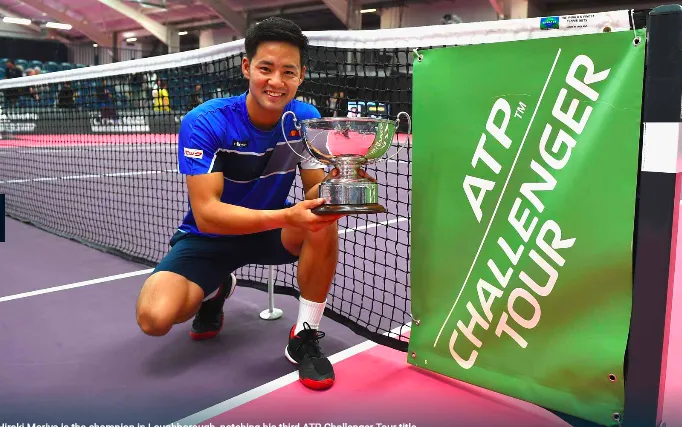 Hiroki Moriya là đối thủ mạnh từng đăng quang giải ATP Hiroki Moriya là đối thủ mạnh từng đăng quang giải ATP