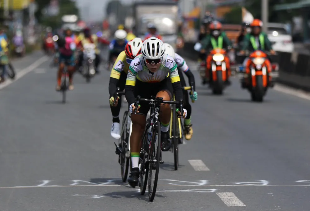 Nguyễn Thị Thu Mai thắng điểm thưởng dọc đường thứ 2