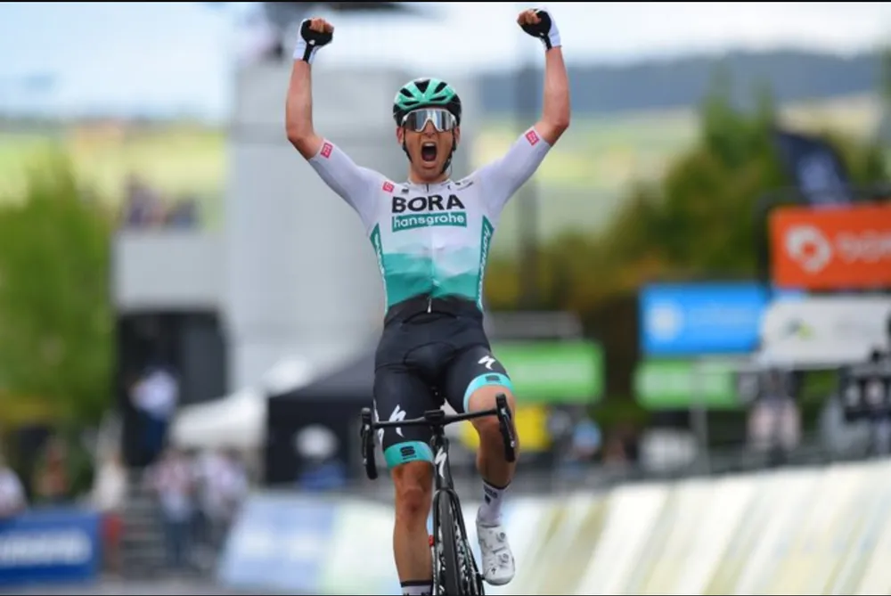 Lukas Pöstlberger từng thi đấu thành công cùng Bora-Hansgrohe