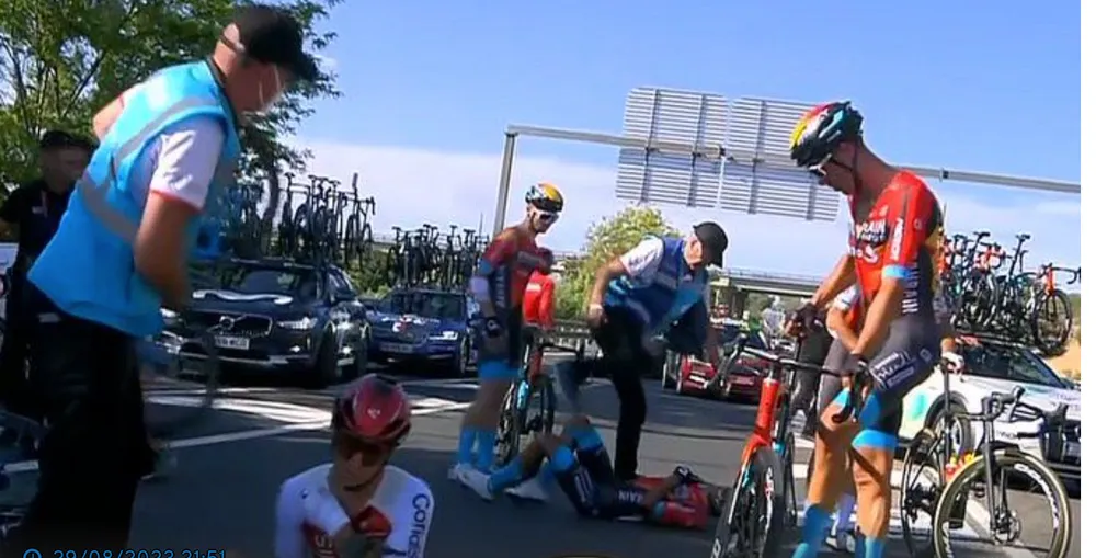 Chặng thi đấu thứ 4 có nhiều tai nạn Chặng thi đấu thứ 4 có nhiều tai nạn