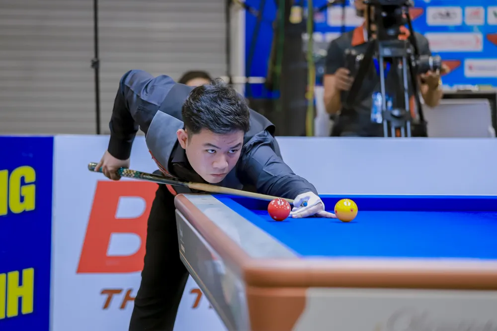 Bao Phương Vinh đã có bước nhảy vọt dù mới gia nhập làng billiards thế giới 2 năm nay