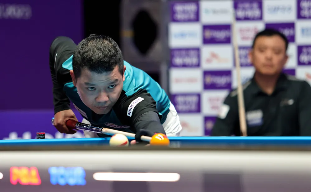 Nguyễn Đức Anh Chiến bắt đầu tự tin hơn ở PBA. Ảnh: KIM YOUNG HUN