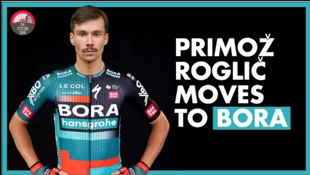 Primoz Roglic đã chuyển sang Bora-Hansgrohe