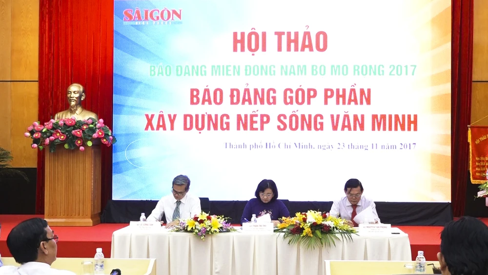 150 đại biểu tham dự hội thảo: Báo đảng góp phần xây dựng nếp sống văn minh