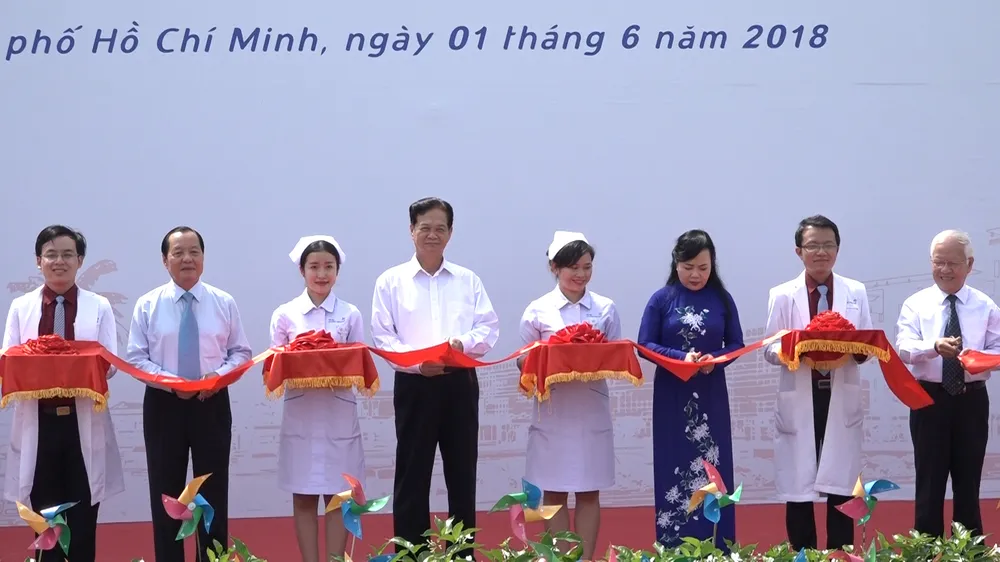 Khánh thành Bệnh viện Nhi đồng Thành phố 