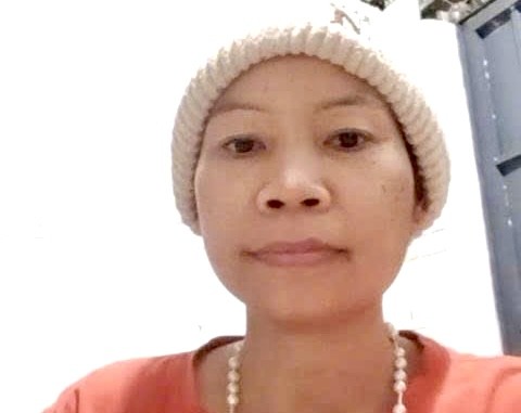 潘氏玄正在接受卵巢癌手术。