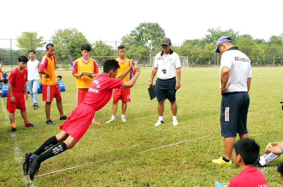 Một buổi kiểm tra tại Trung tâm. Ảnh: DŨNG PHƯƠNG