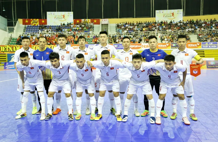 Đội tuyển futsal Việt Nam. Ảnh: BẠCH DƯƠNG