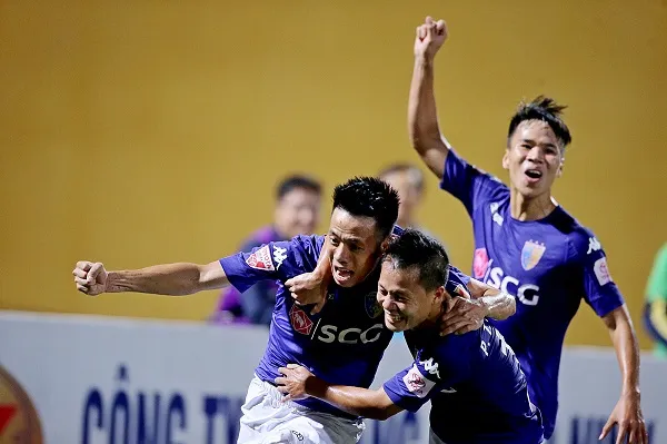 CLB Hà Nội năm nay có 3 đề cử vào danh sách ứng viên QBV nam. Ảnh: MINH HOÀNG