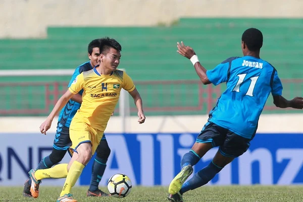 SLNA đặt nhiều hy vọng ở AFC Cup năm nay. Ảnh: MINH HOÀNG