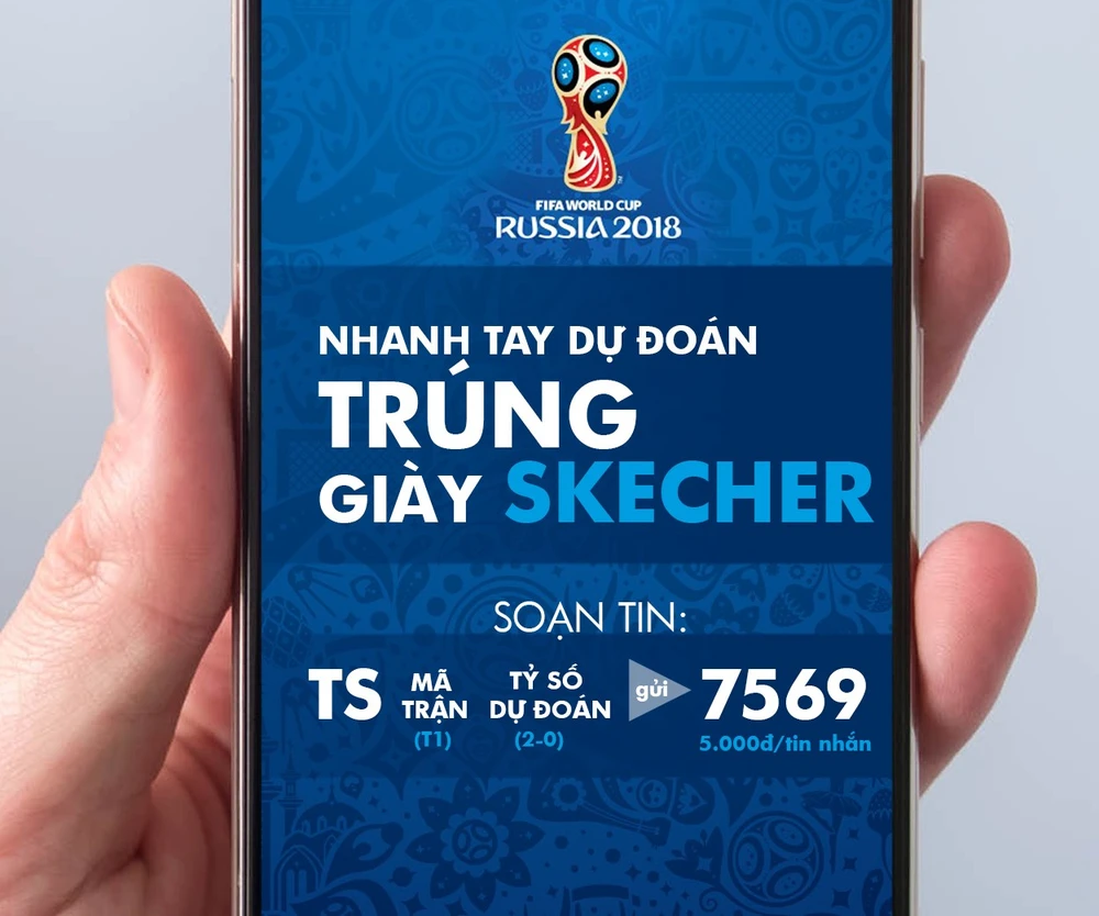 Mời bạn đọc tham gia dự đoán WORLD CUP 2018 cùng Báo SGGP điện tử