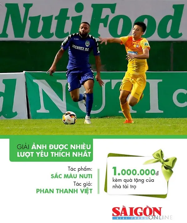 Cuộc thi ảnh “Sắc màu Nuti Cafe V-League 2018”: Tác phẩm “Nỗ lực” về nhất tháng 5 ảnh 8 Cuộc thi ảnh “Sắc màu Nuti Cafe V-League 2018”: Tác phẩm “Nỗ lực” về nhất tháng 5 ảnh 8