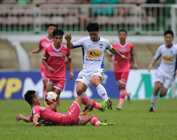 CLB Sài Gòn đã trắng tay tại Pleiku. Ảnh: MINH TRẦN