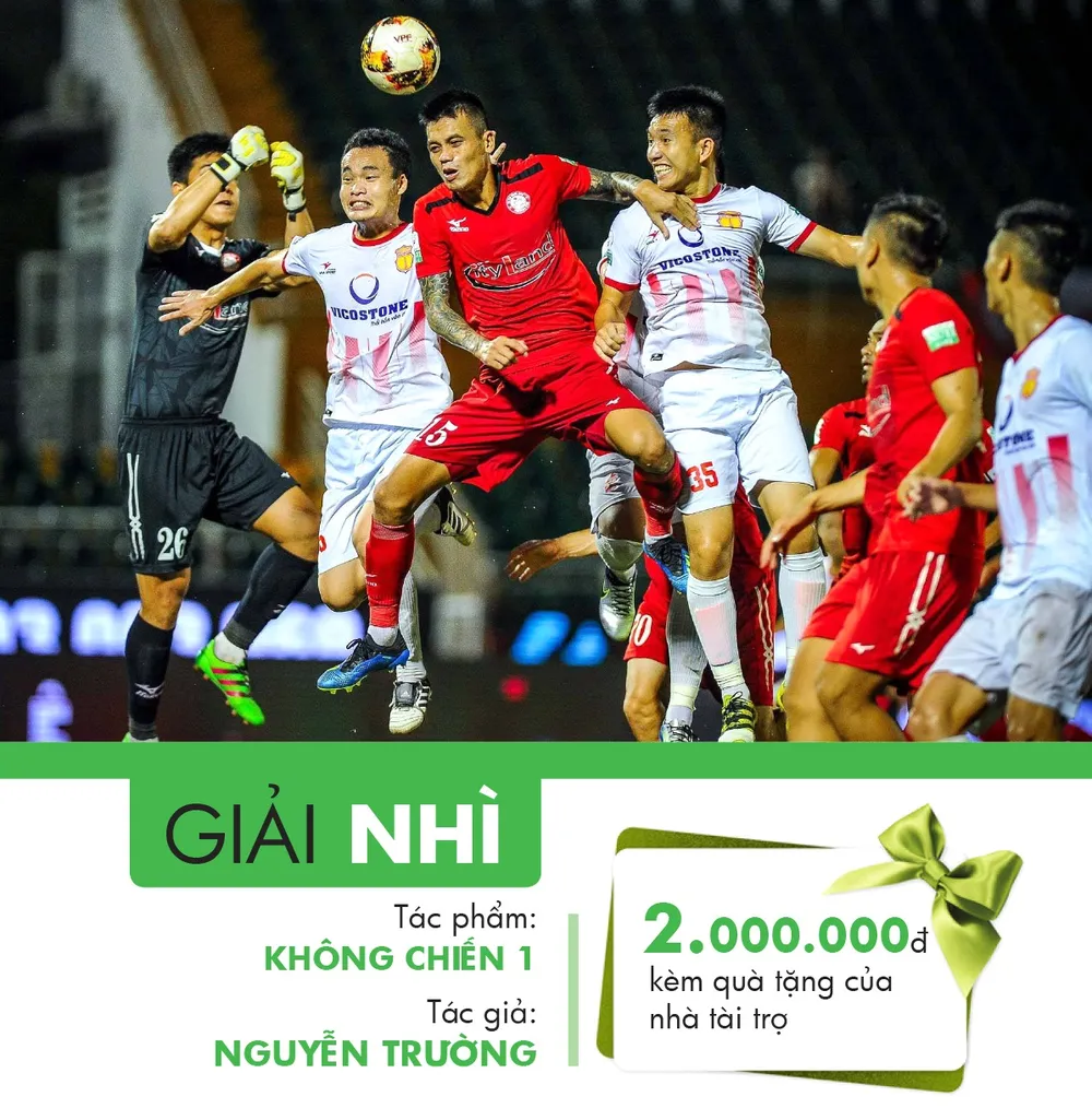 Trao giải cuộc thi ảnh tháng 6 "Sắc màu Nuti Cafe V-League 2018" ảnh 4
