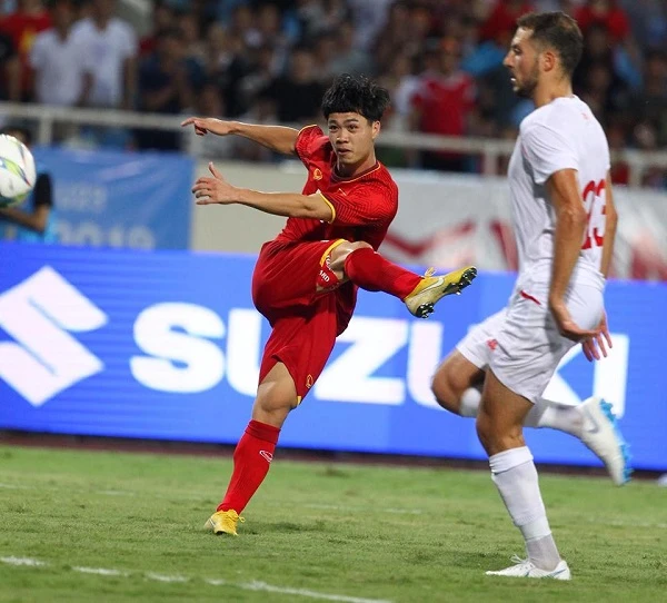 Giải bóng đá U23 quốc tế 2018: Việt Nam thắng Palestine 2-1 ảnh 5 Giải bóng đá U23 quốc tế 2018: Việt Nam thắng Palestine 2-1 ảnh 5