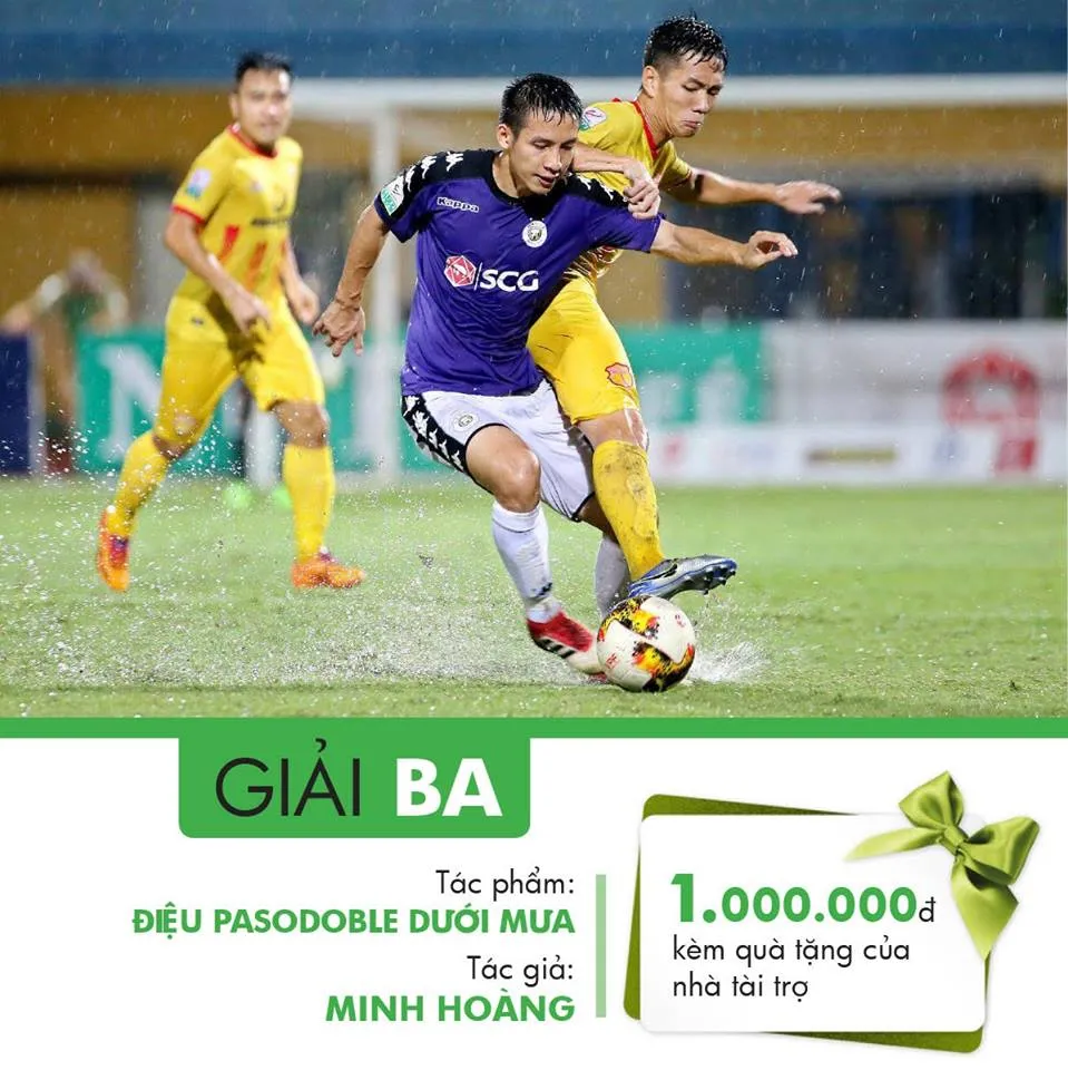 Tác phẩm “Bức tường thép” đoạt giải nhất tháng 7 cuộc thi ảnh “Sắc màu Nuti Cafe V-League 2018“ ảnh 5
