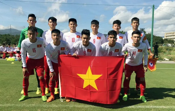 Đội U17 Việt Nam. Ảnh: Đoàn Nhật