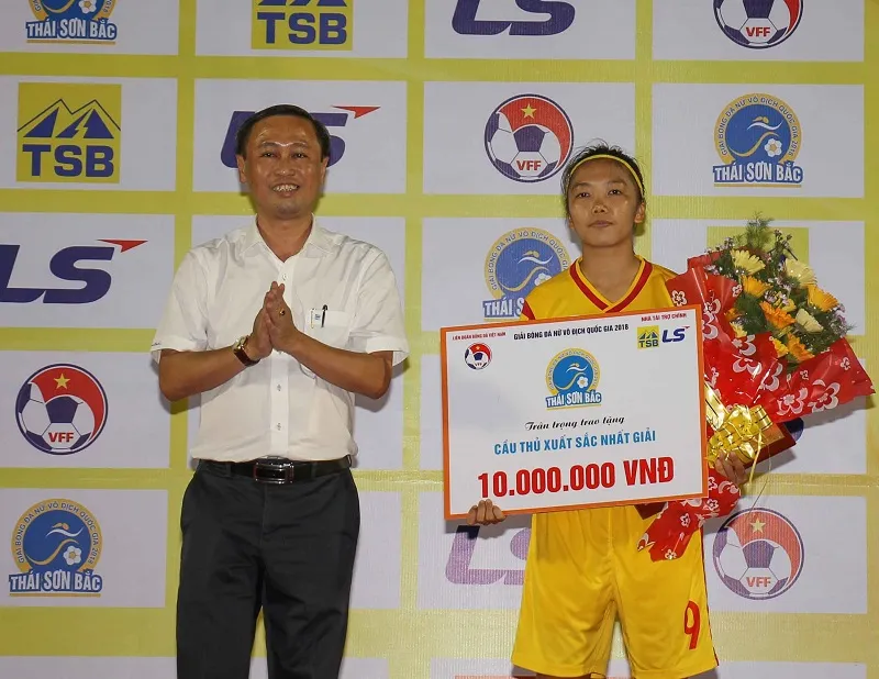 Phong Phú Hà Nam vô địch giải bóng đá nữ VĐQG 2018 ảnh 1