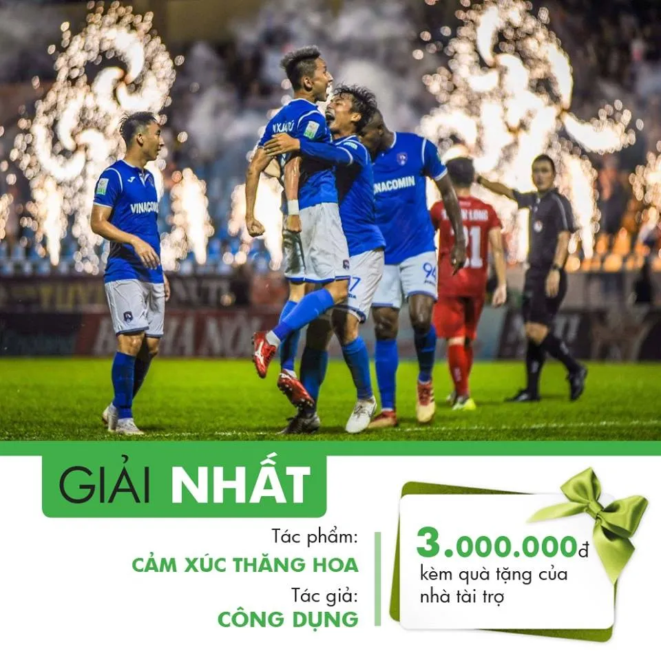 Trao giải cuộc thi ảnh tháng 9 và 10 Sắc màu Nuti Cafe V-League 2018 ảnh 3