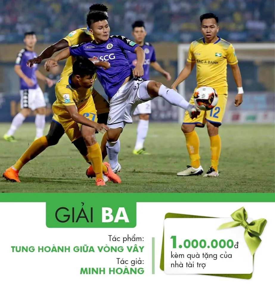 Trao giải cuộc thi ảnh tháng 9 và 10 Sắc màu Nuti Cafe V-League 2018 ảnh 6
