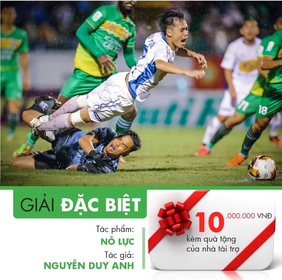 Trao giải cuộc thi ảnh tháng 9 và 10 Sắc màu Nuti Cafe V-League 2018 ảnh 1