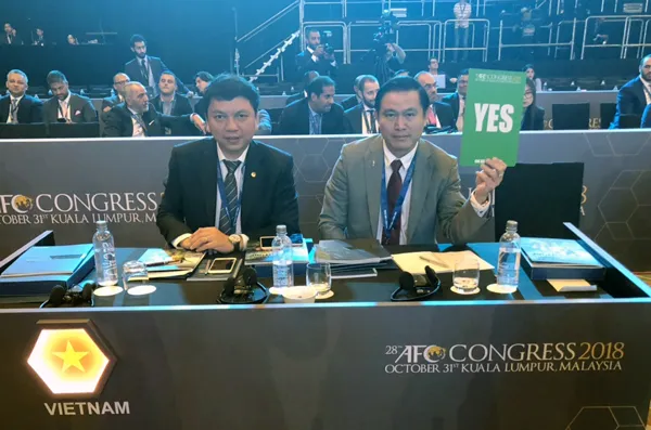 Ông Trần Quốc Tuấn được tín nhiệm vào Thường vụ AFC ảnh 1