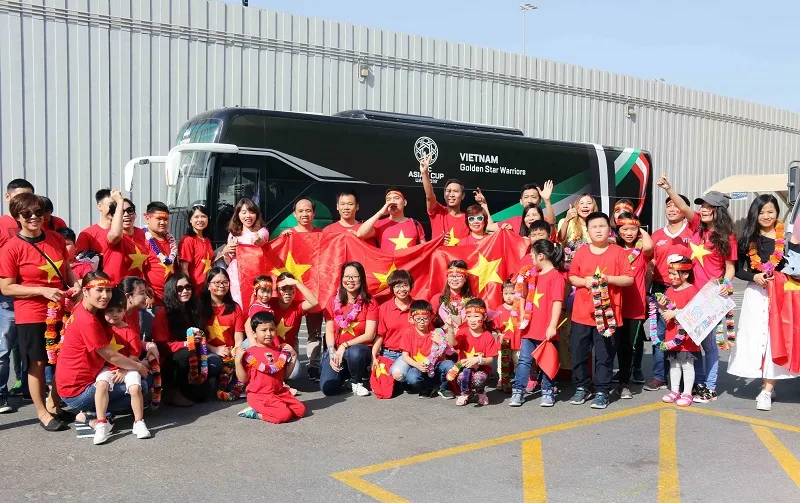 Đội tuyển Việt Nam đến UAE ảnh 1 Đội tuyển Việt Nam đến UAE ảnh 1