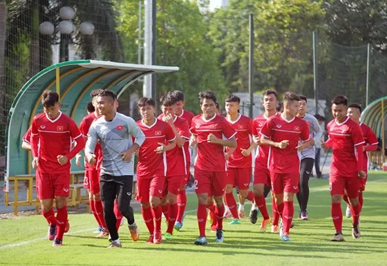 Đội U19 Việt Nam. Ảnh: Đoàn Nhật