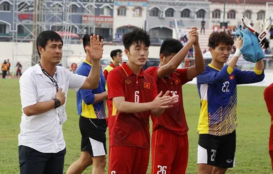 Đội U22 Việt Nam không thành công tại SEA Games 29. Ảnh: DŨNG PHƯƠNG
