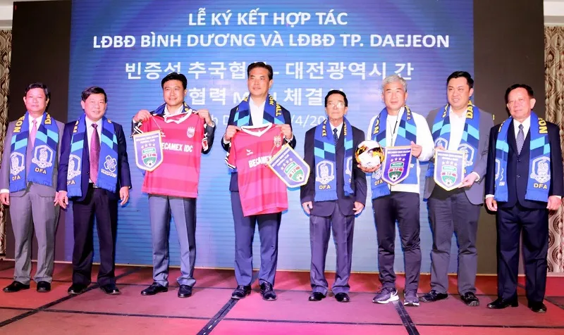 LĐBĐ tỉnh Bình Dương và LĐBĐ thành phố Daejeon ký hợp tác chiến lược ảnh 1