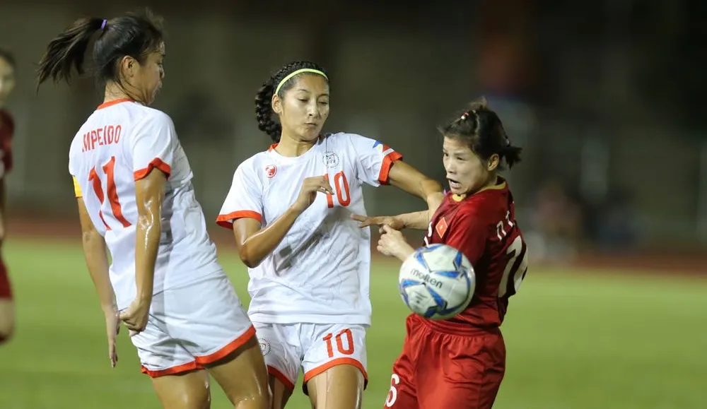 Nữ Việt Nam - Nữ Philippines 2-0: Chiến thắng thuyết phục ảnh 3 Nữ Việt Nam - Nữ Philippines 2-0: Chiến thắng thuyết phục ảnh 3