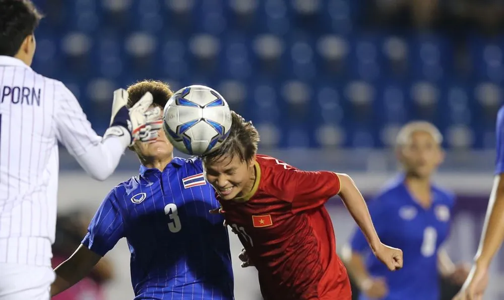 Nữ Việt Nam - Nữ Thái Lan 1-0: Bảo vệ thành công ngôi Hậu ảnh 6