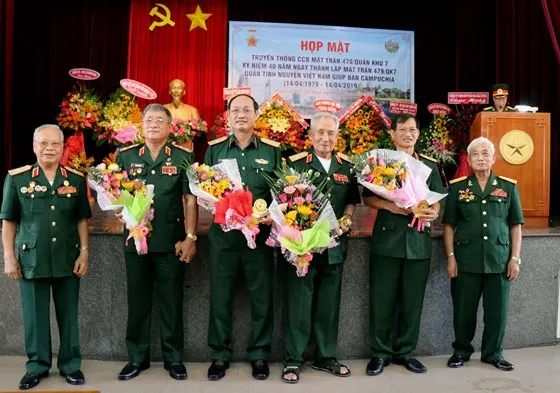 Tự hào người lính tình nguyện Mặt trận 479 ảnh 4