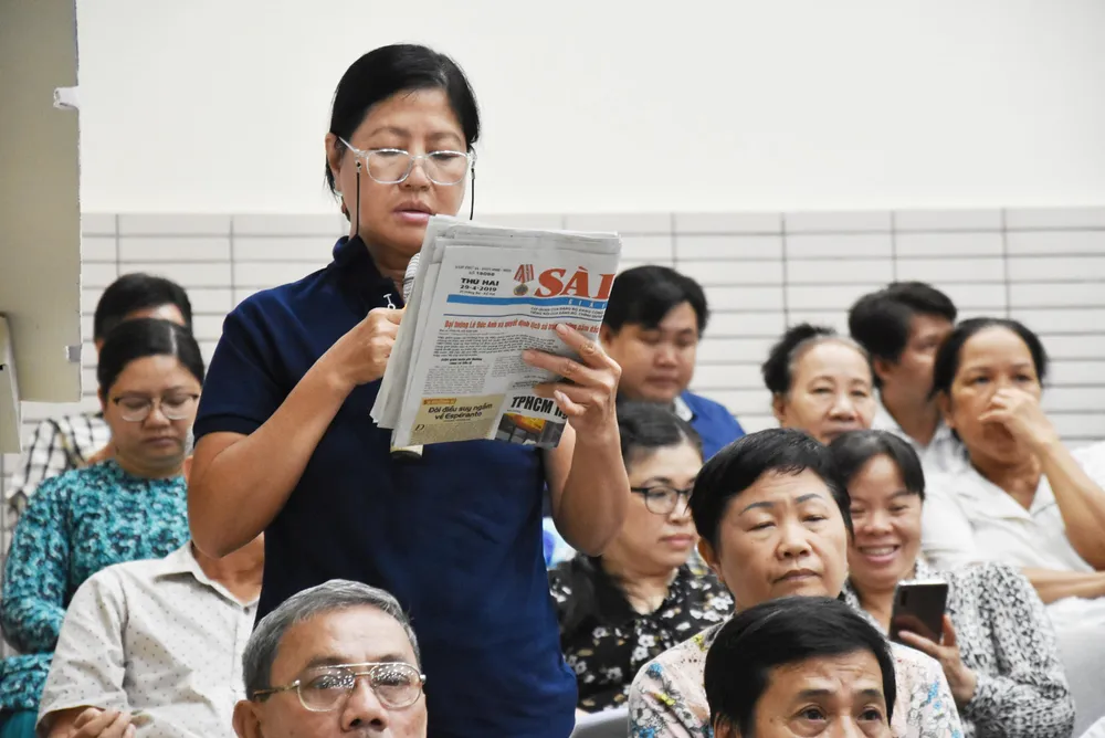 Cử tri thành phố quan tâm nhiều vấn đề “nóng“ ảnh 4