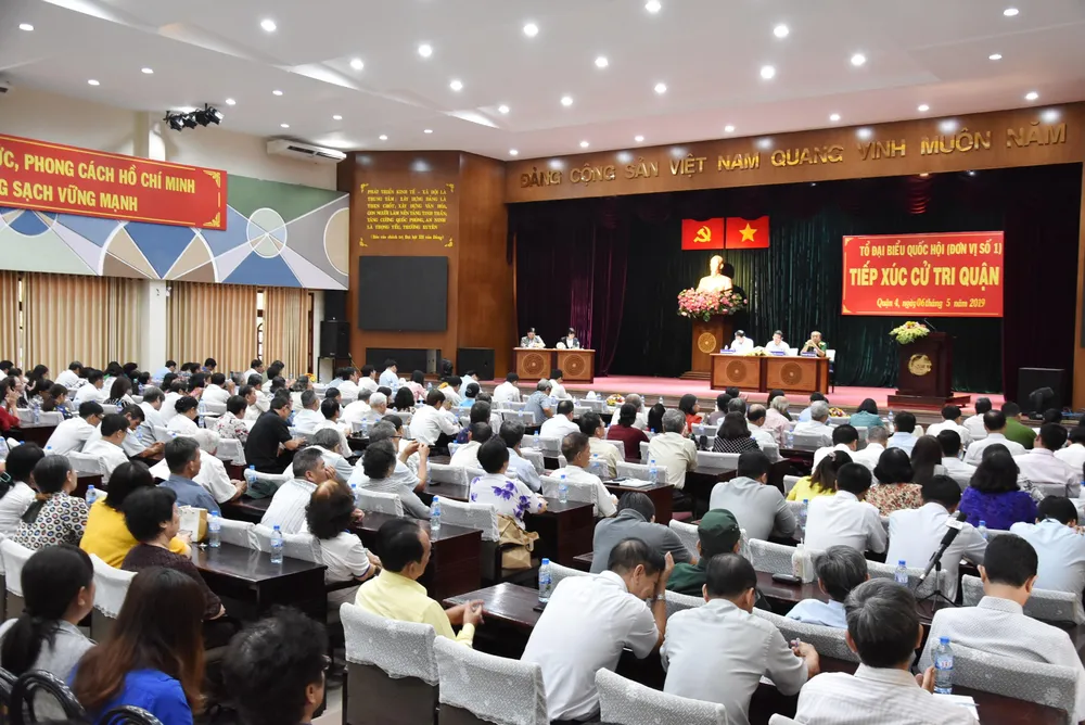 Cử tri thành phố quan tâm nhiều vấn đề “nóng“ ảnh 1