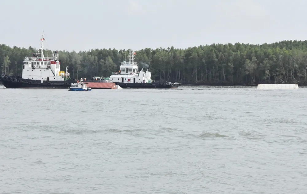 Nạo vét luồng cho tàu có mớn nước 9,5m qua khu vực chìm tàu ở Cần Giờ ảnh 9